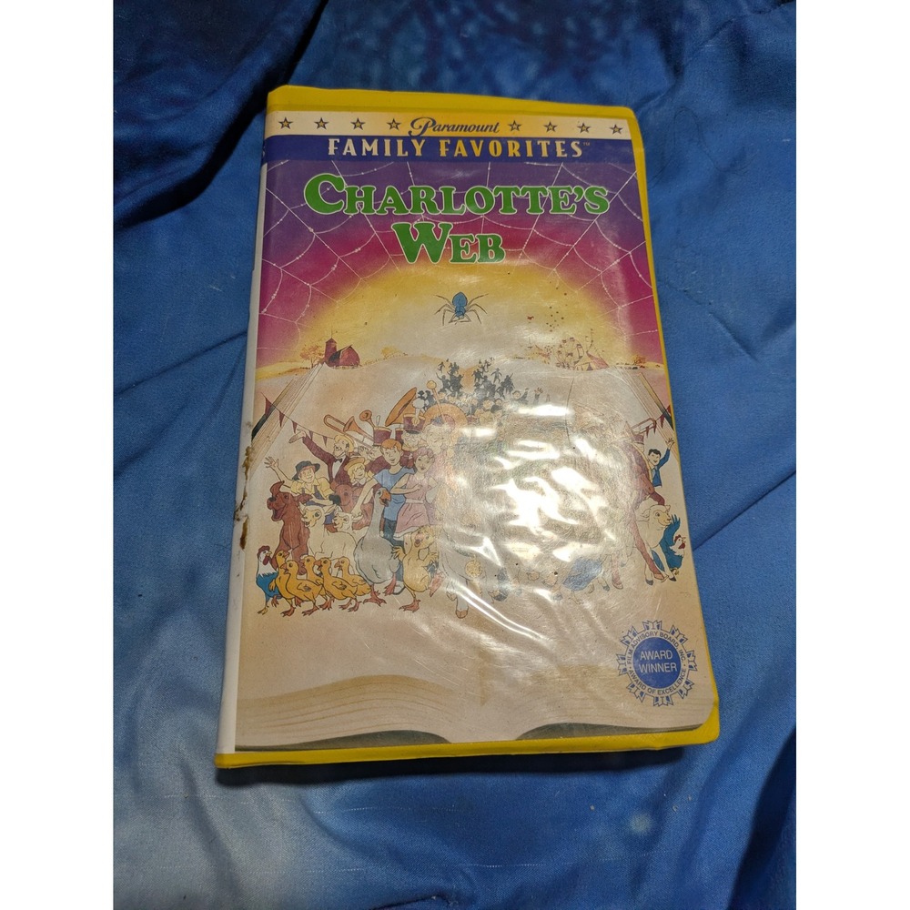 Charlottes Web VHS 1996 Paramount Family Favorites Animated‎ Movie 15378